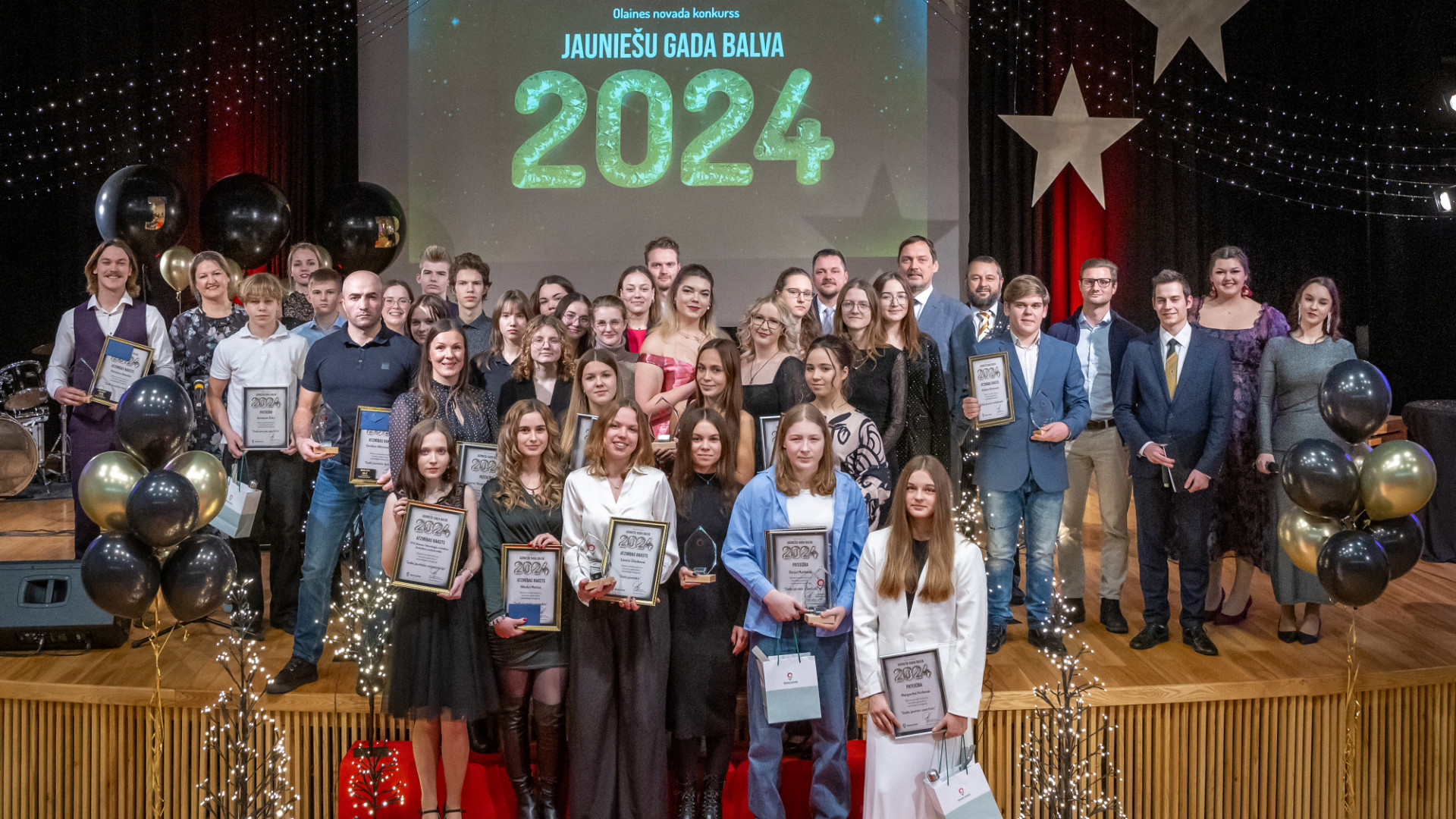 Noskaidroti konkursa "Jauniešu gada balva 2024" uzvarētāji