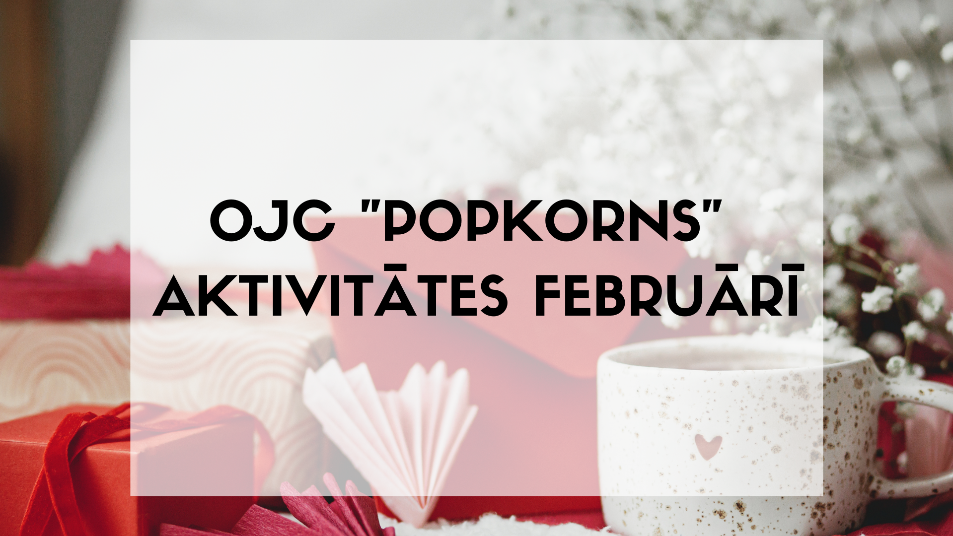 Olaines Jauniešu centra "Popkorns" februāra pasākumi